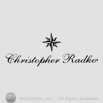 The text ''Christian Radko'' and a star.