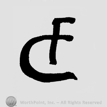 The monogram of the letters ''C'' and ''F''.