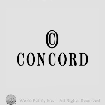 The text ''Concord'' and the letter ''C'' in a circle.