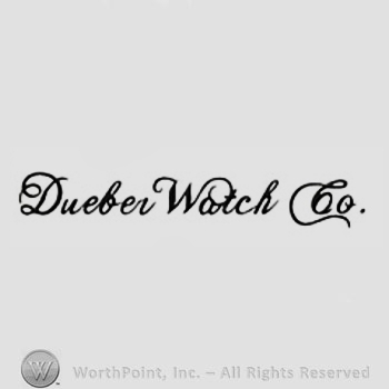 The text ''Dueber Watch Co.''.