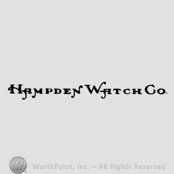 The text ''Hampden Watch Co.''.