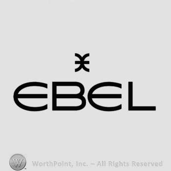The text ''Ebel'' and the letter ''x''.