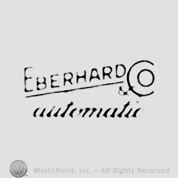 The text ''Eberhard & Co automatic''.
