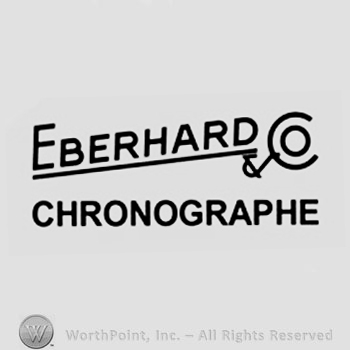 The text ''Eberhard & Co Chronographe''.