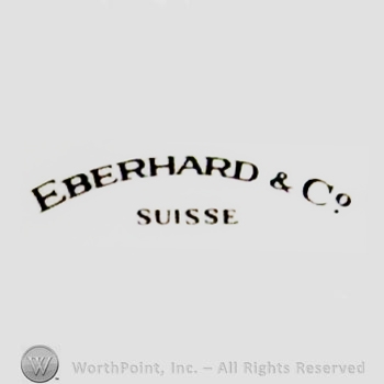 The text 'Eberhard & Co. Suisse''.
