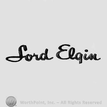 The text ''Lord Elgin''.