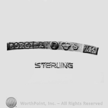 The text ''Borgila'' and ''Sterling'', a heart and a frame.