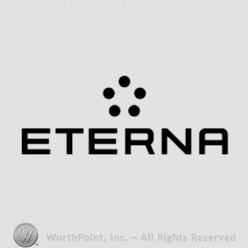 The text ''Eterna'' and five points.