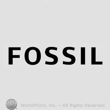 The text ''Fossil''.