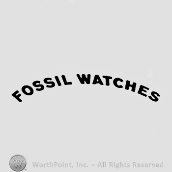 The text ''Fossil Watches''.
