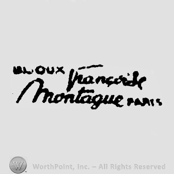 The text '' Francoise Montague Paris''.