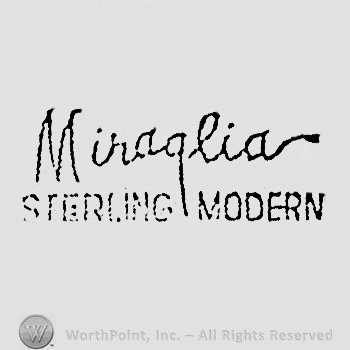 The text ''Miraglia Sterling Modern''.