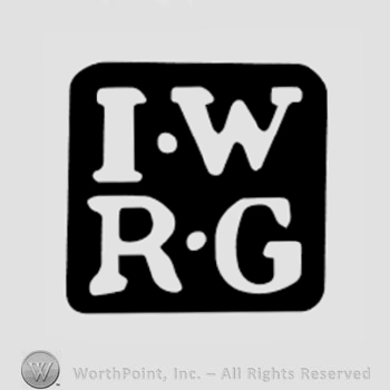 A border with the monogram of the letters ''I'', ''W'', ''R'' and ''G'' and two points.