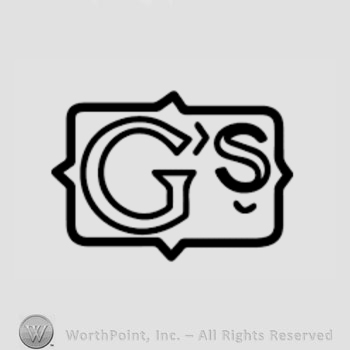 A border with the monogram of letters ''G'' and ''S''.