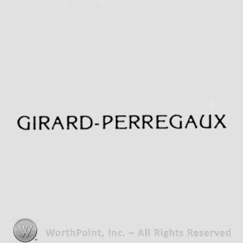 The text ''Girard-Perregaux''.