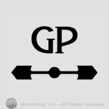 The monogram of the letters ''G'' and ''P'' and a bridge.