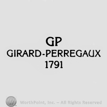 The text ''GP Girard-Perregaux 1791''.