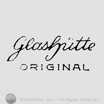 The text ''Glashutte Original''.
