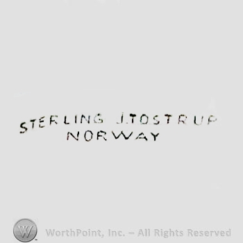 The text ''Sterling J. Tostrup Norway''.