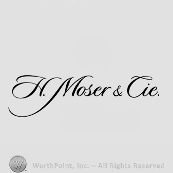 The text ''H. Moser & Cie.''.