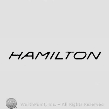The text ''Hamilton''.