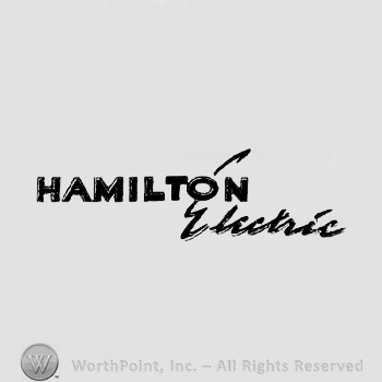 The text ''Hamilton Electric''.