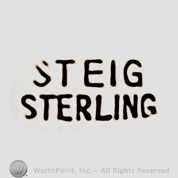 The text ''Steig Sterling''.
