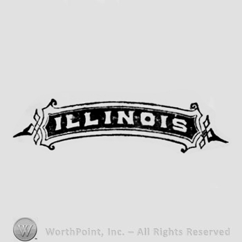 The text ''Illinois'' in a border.