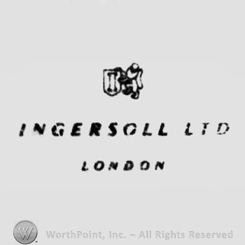 The text ''Ingersoll Ltd London'' and something like a bear.
