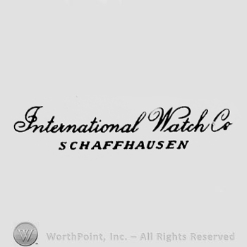 The text ''International Watch Co Schaffhausen''.