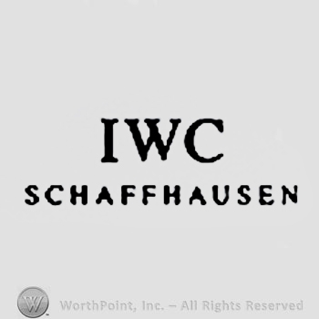 The monogram of letters ''I'', ''W'' and ''C'' and the text ''Schaffhausen''.