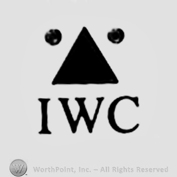 The monogram of letters ''I'', ''W'' and ''C'', a triangle and two circles.