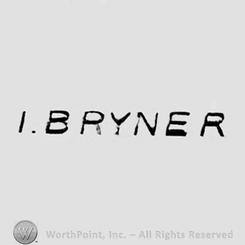 The text ''I. Bryner''.