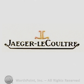 The text ''Jaeger - LeCoultre'' and two letters ''L'' placed back-to-back.