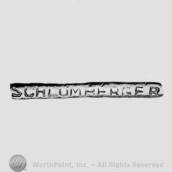 The text ''Schlumberger'' in a border.