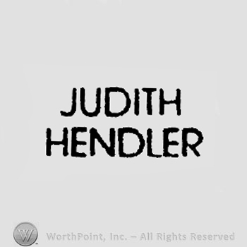 The text ''Judith Hrendler''.