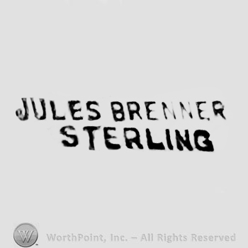 The text ''Jules Brener Sterling''.