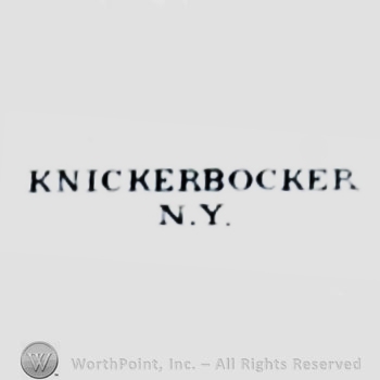 The text ''Knickerbocker N.Y.''.