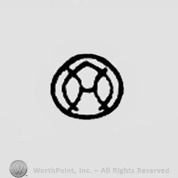 A stylized letter ''H'' in a circle.