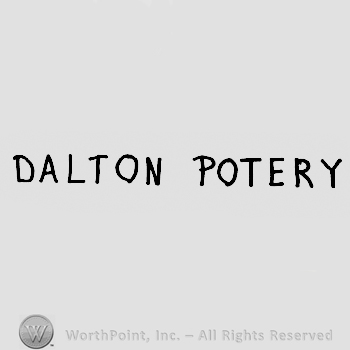 Dalton Pottery written