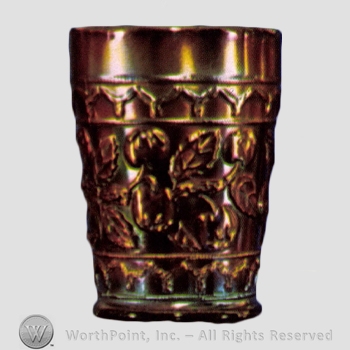 Glass pattern: Apple Tree; Banded Crab Apple.