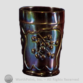 Glass pattern: Blueberry; Blueberry