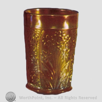 Glass pattern: Bouquet; Spring Flowers.