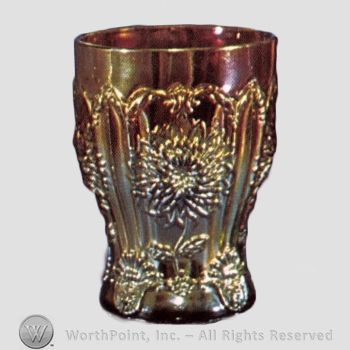 Glass pattern: Dahlia; Dahlia Trio.