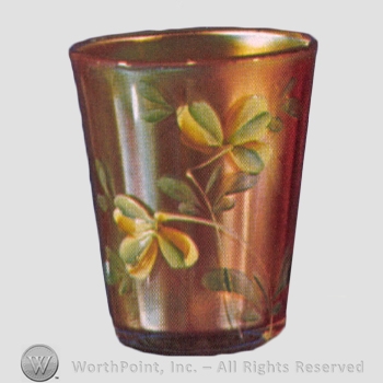 Glass pattern: Enameled Windflower.
