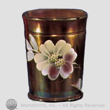 Glass pattern: Enameled Apple Blossom.