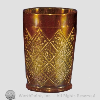 Glass pattern: Fentonia, Variant; Diamond and Cable.