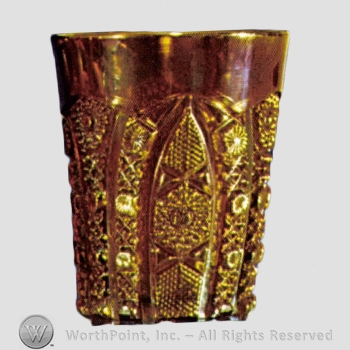 Glass pattern: Octagon; Imperial Lace.