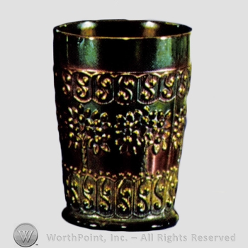 Glass pattern: Orange Tree, Variant; Orange Tree and Scroll.