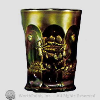 Glass pattern: Oriental Poppy; Oriental Poppy.